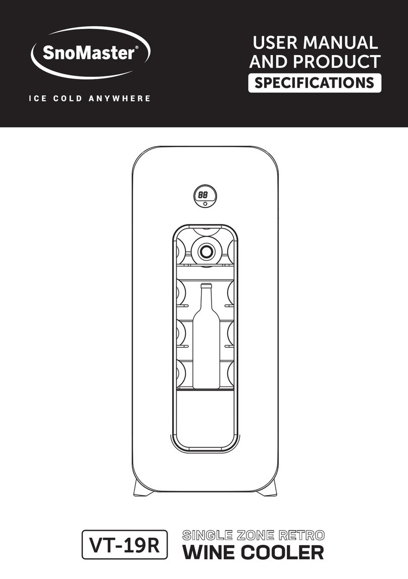 SnoMaster VT-19R User manual and product specifications