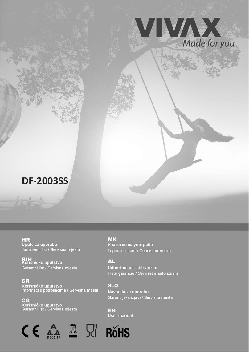 Vivax DF-2003SS User manual