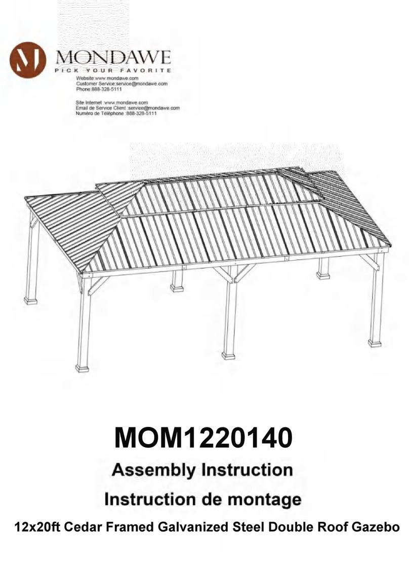 MONDAWE MOM1220140 Assembly instruction MONDAWE MOM1220140 Assembly instruction
