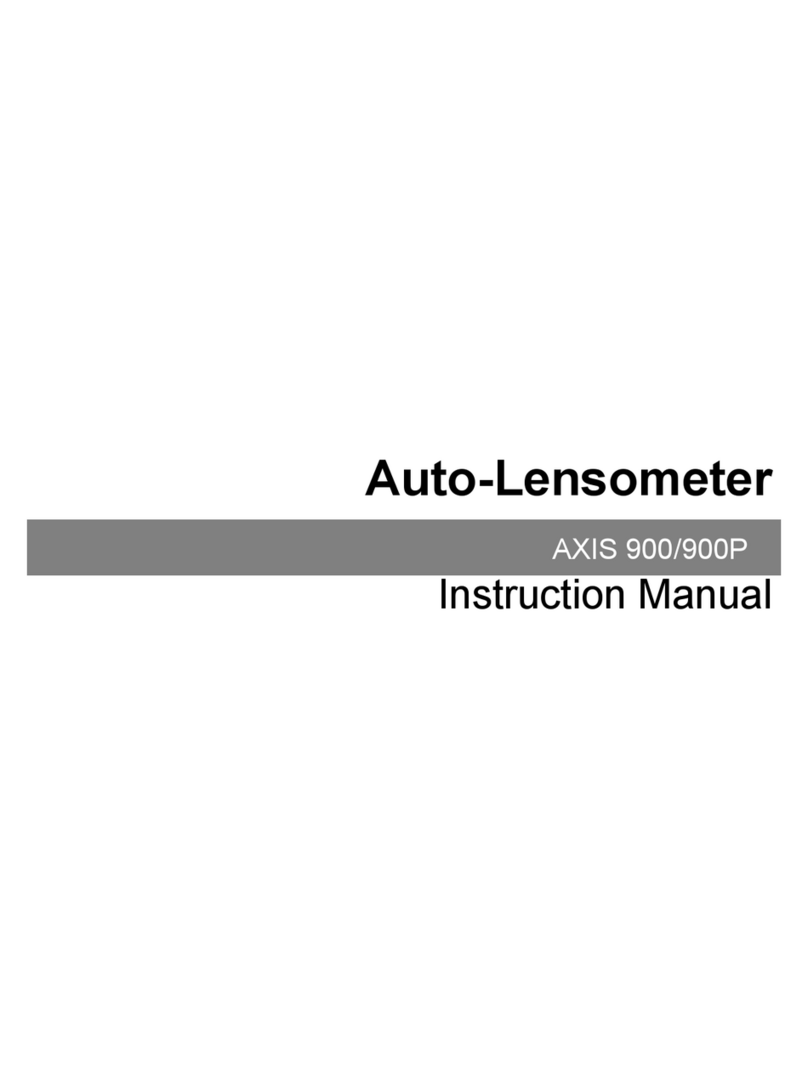 OptiSource AXIS 900 instruction manual
