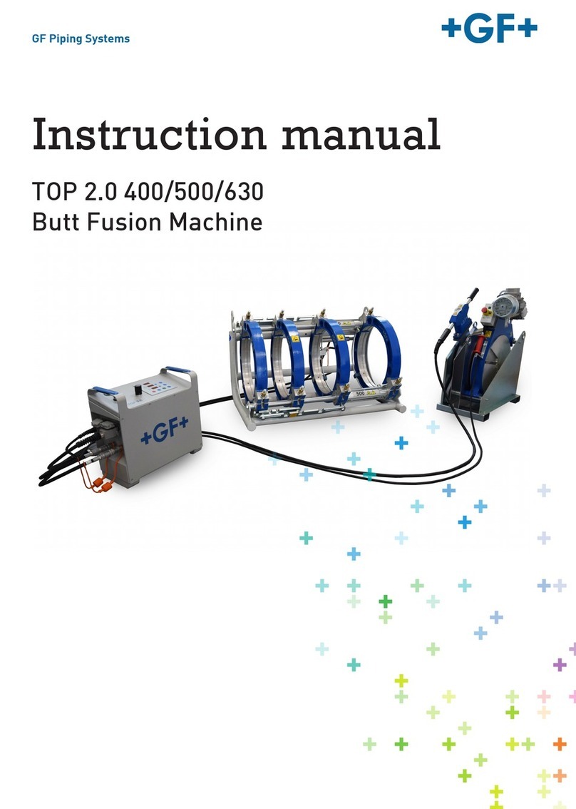 GF Piping Systems TOP 2.0 400 instruction manual