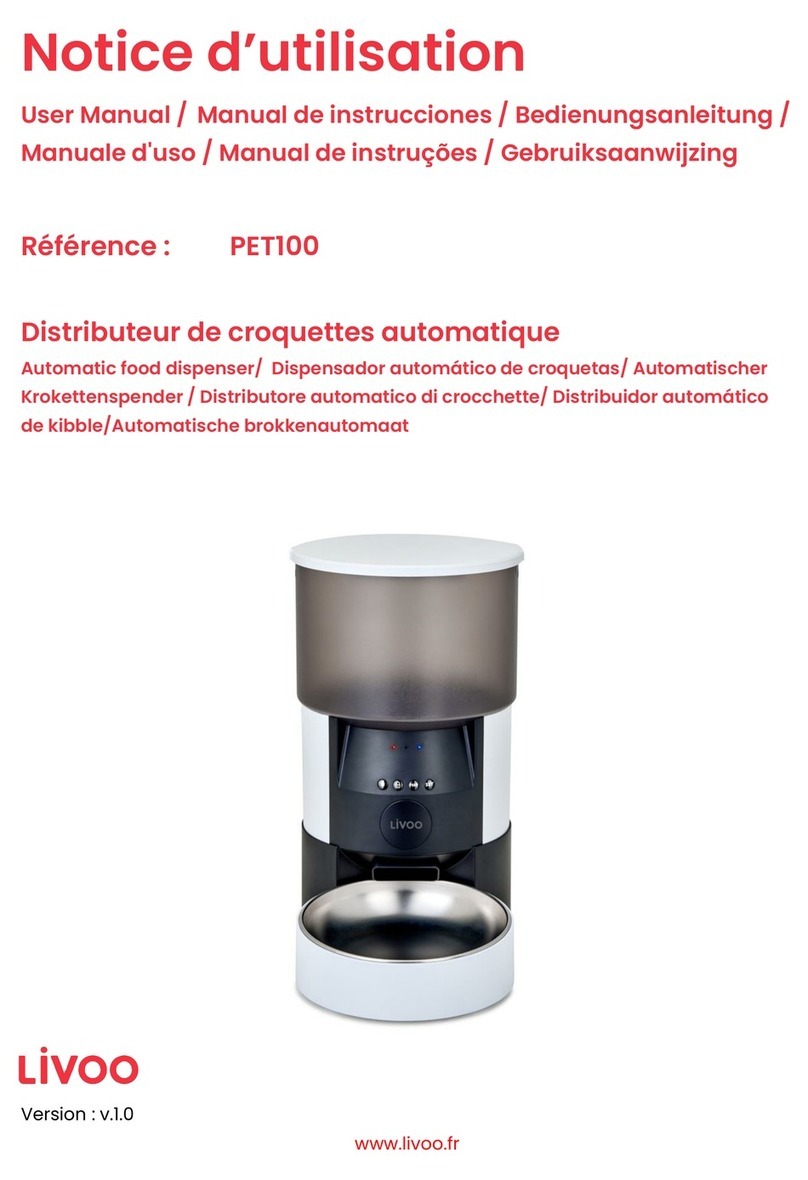 Livoo PET100 user manual