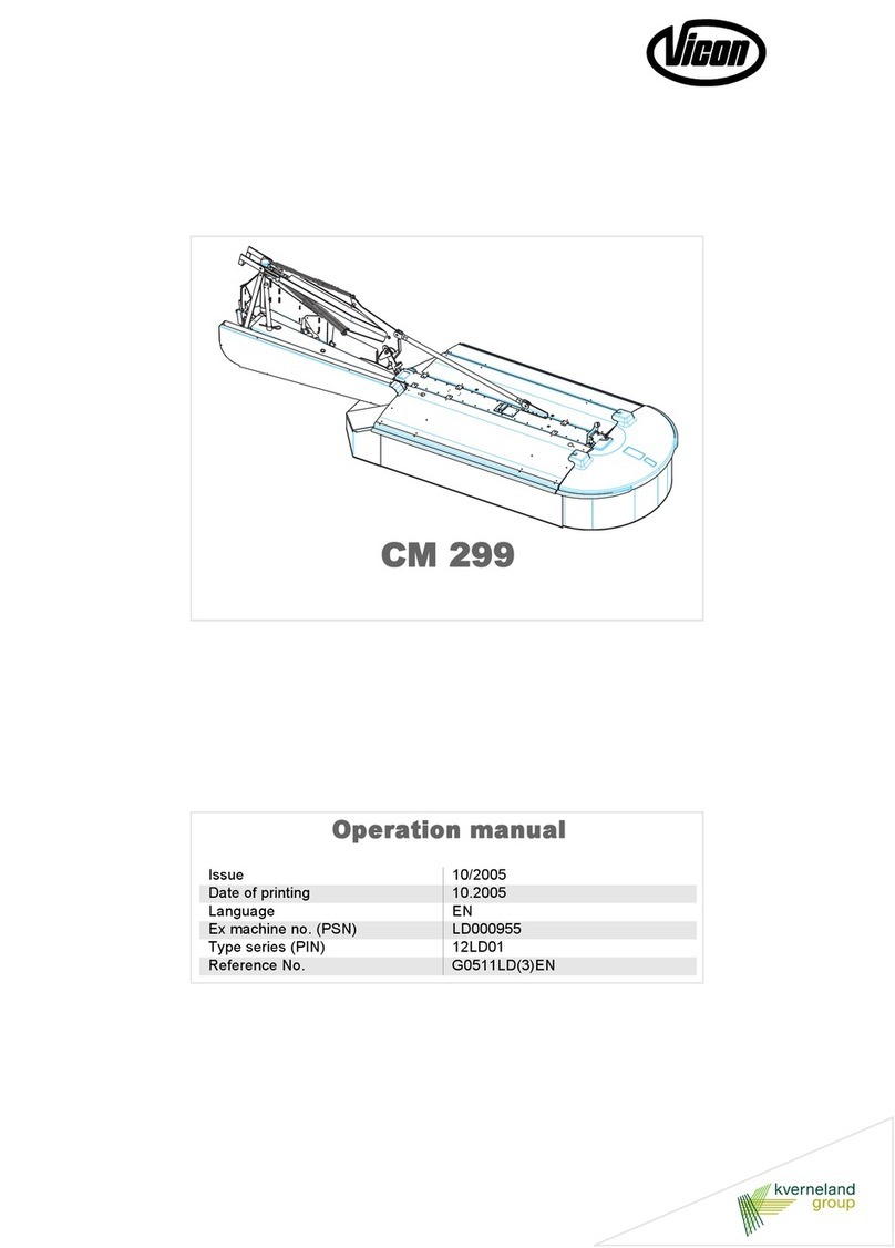 Vicon CM 299 User manual