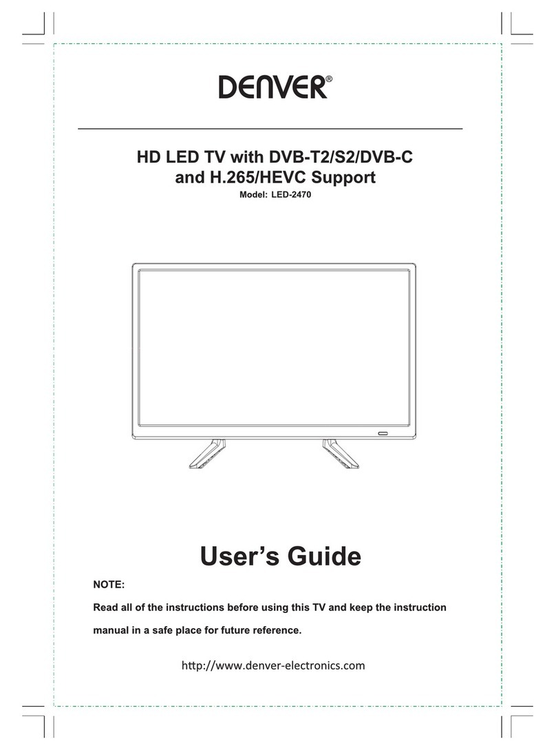 Denver LED-2470 User manual Denver LED-2470 User manual