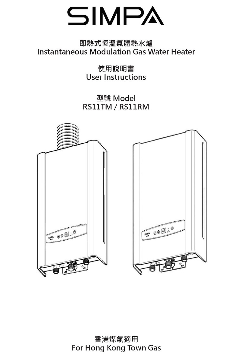 SIMPA RS11TM User instructions SIMPA RS11TM User instructions