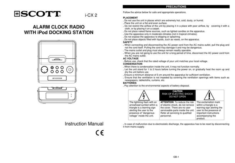 Scott i-CX 2 User manual