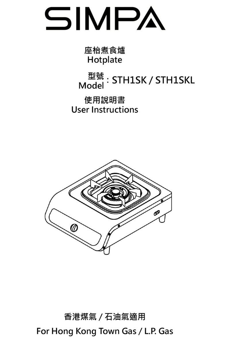 SIMPA STH1SK User instructions