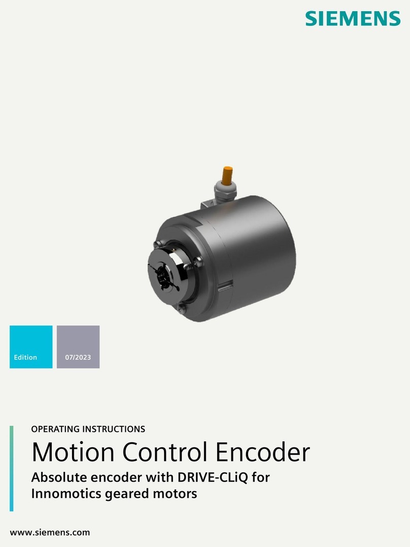 Siemens DRIVE-CLiQ User manual