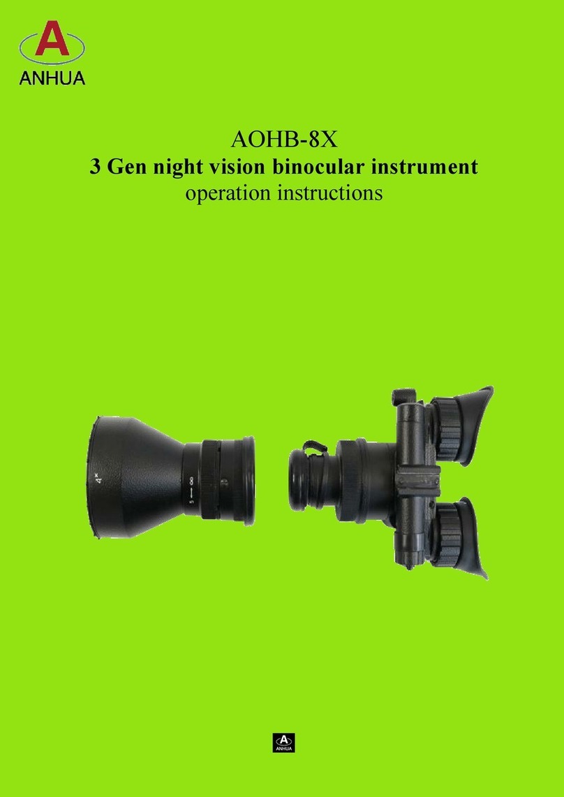ANHUA AOHB-8X Operation instructions ANHUA AOHB-8X Operation instructions