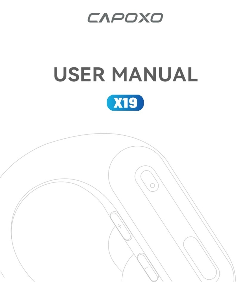 CAPOXO X19 user manual