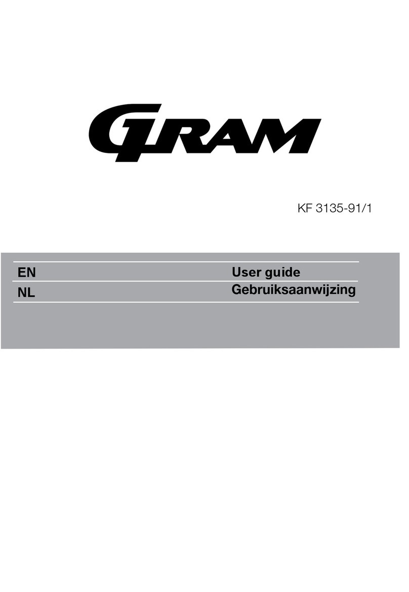 Gram KF 3135-91/1 user guide