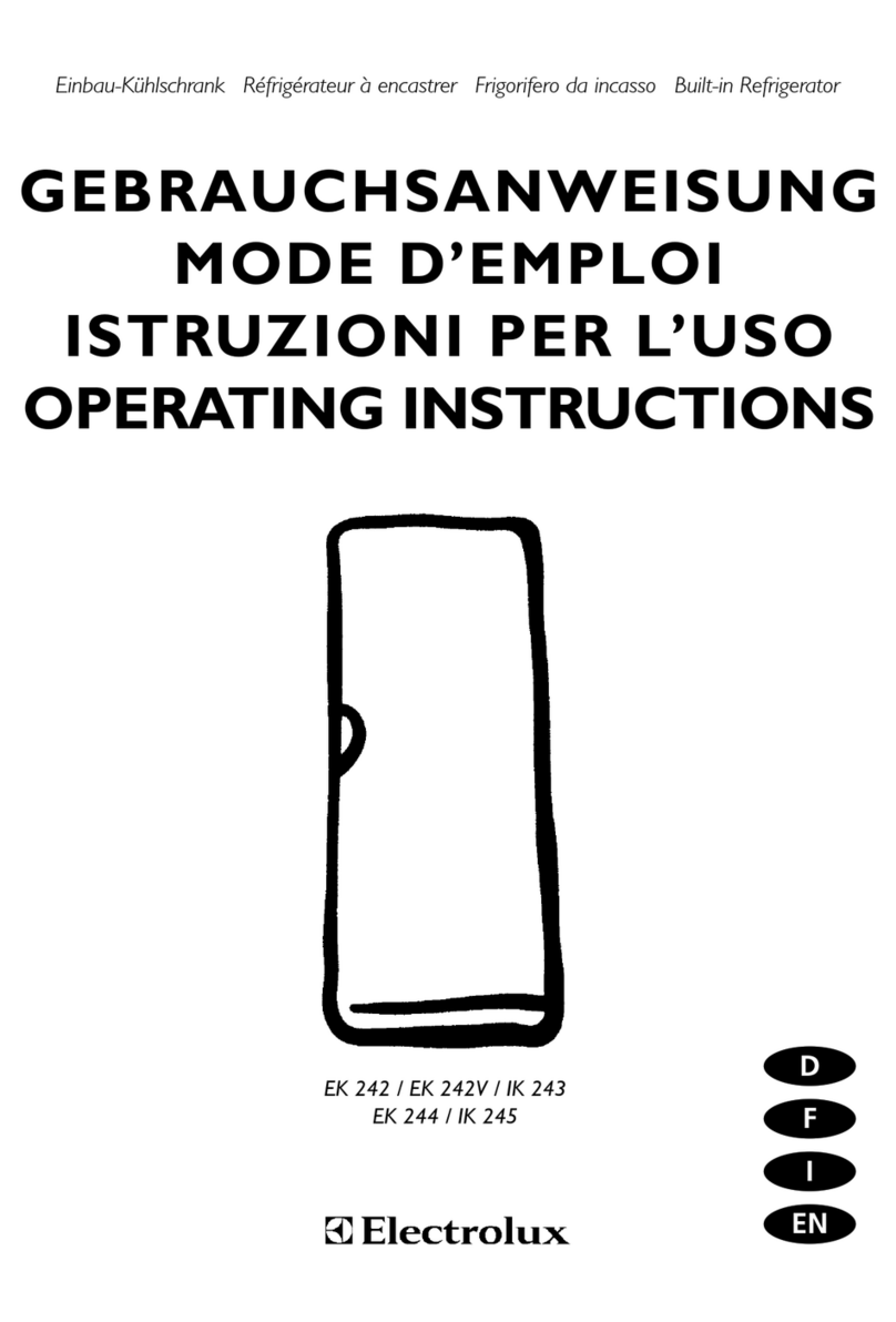 Electrolux EK 242 User manual Electrolux EK 242 User manual