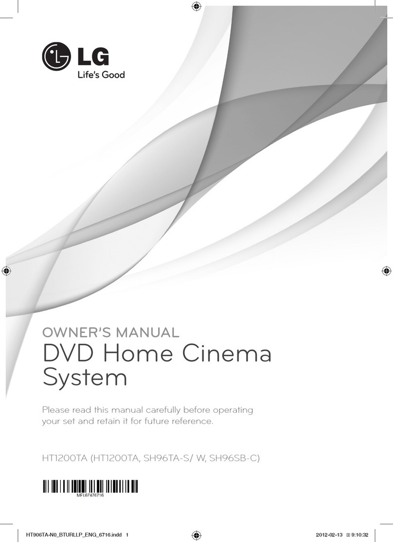 LG HT1200TA owner's manual