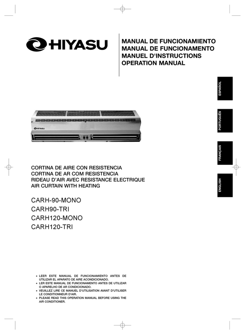 Hiyasu CARH-90-MONO Operation manual