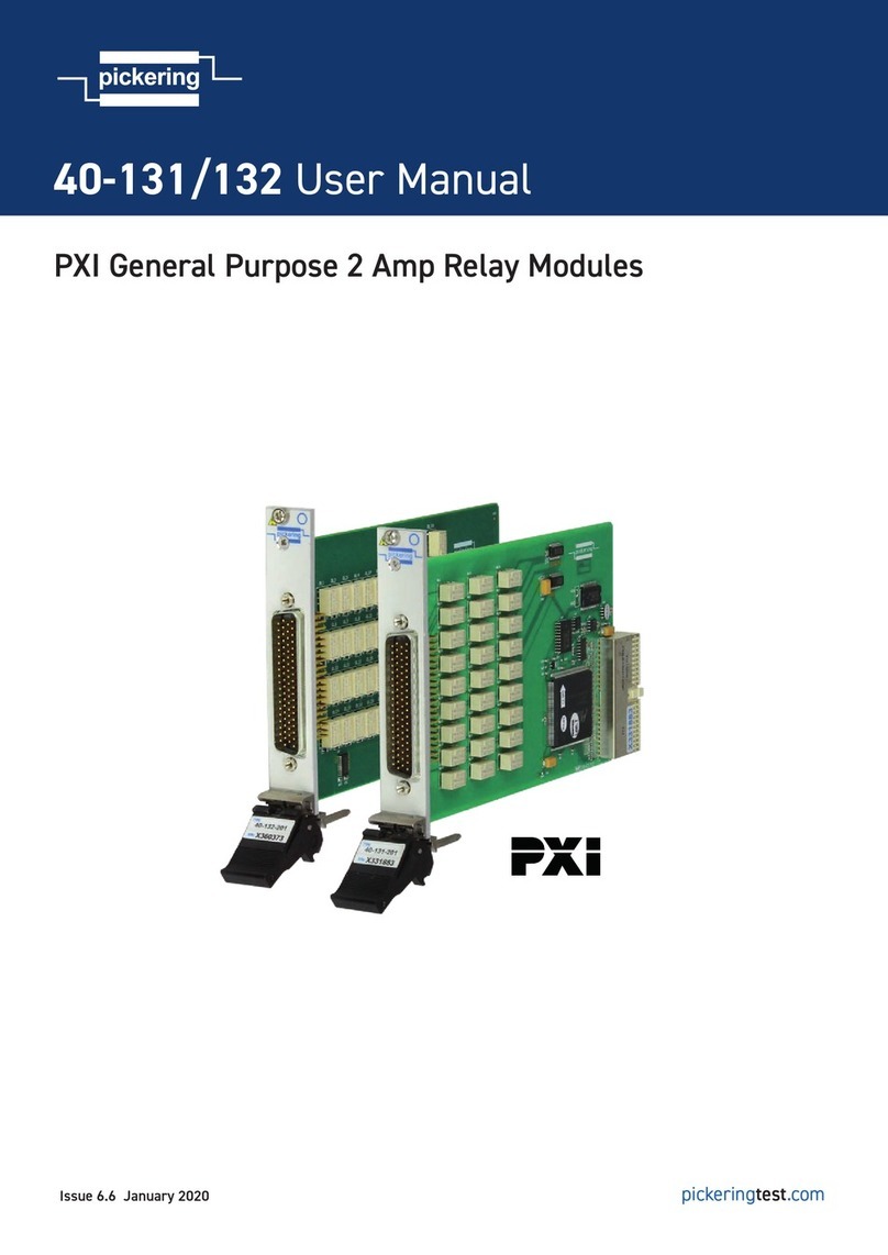 Pickering PXI 40-131 user manual