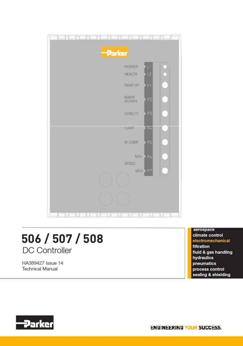 Parker 507 Series product manual Parker 507 Series product manual