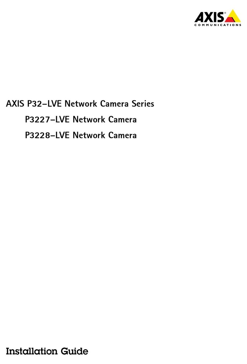 Axis AXIS P3227-LVE User manual Axis AXIS P3227-LVE User manual
