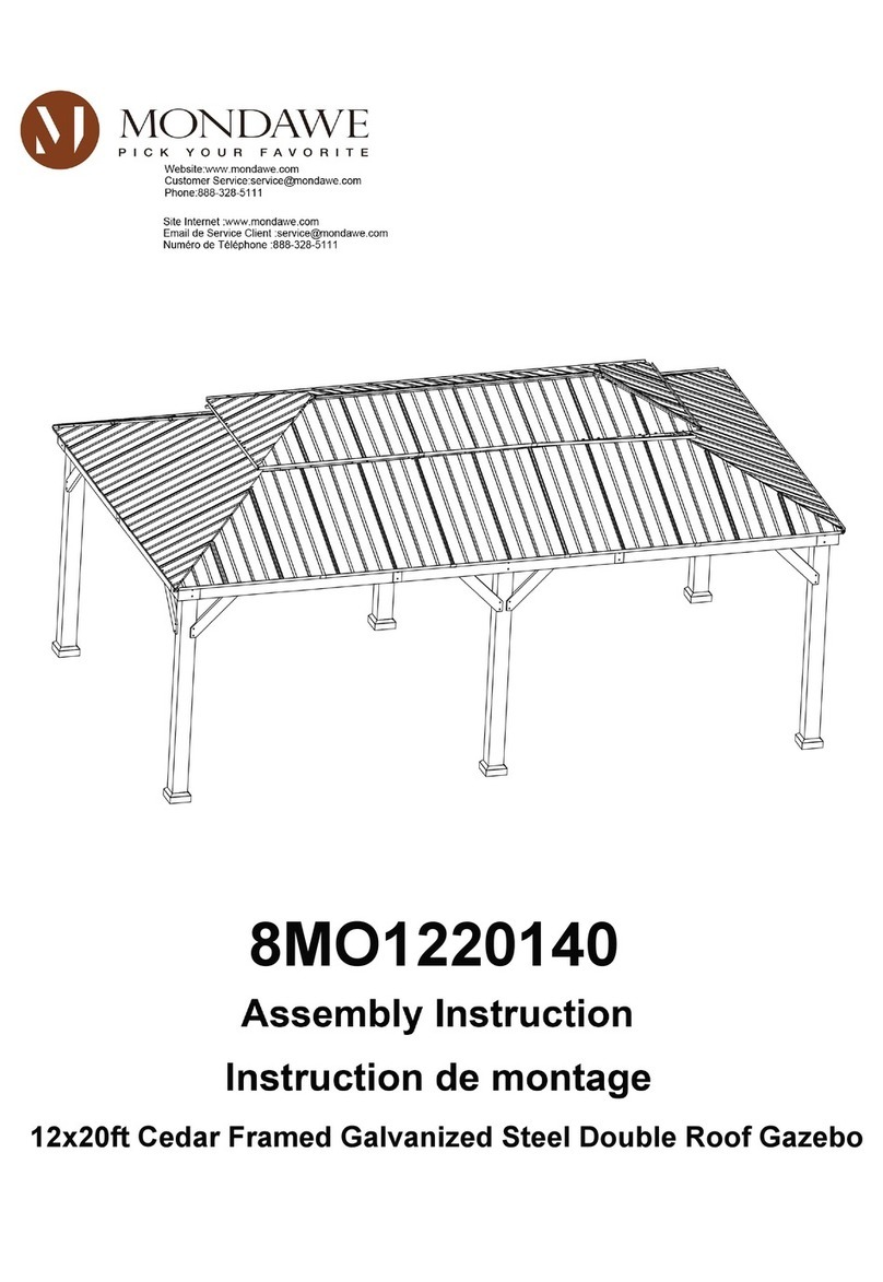 MONDAWE 8MO1220140 Assembly instruction