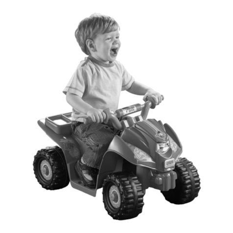 Fisher-Price POWER WHEELS BCG69 owner's manual