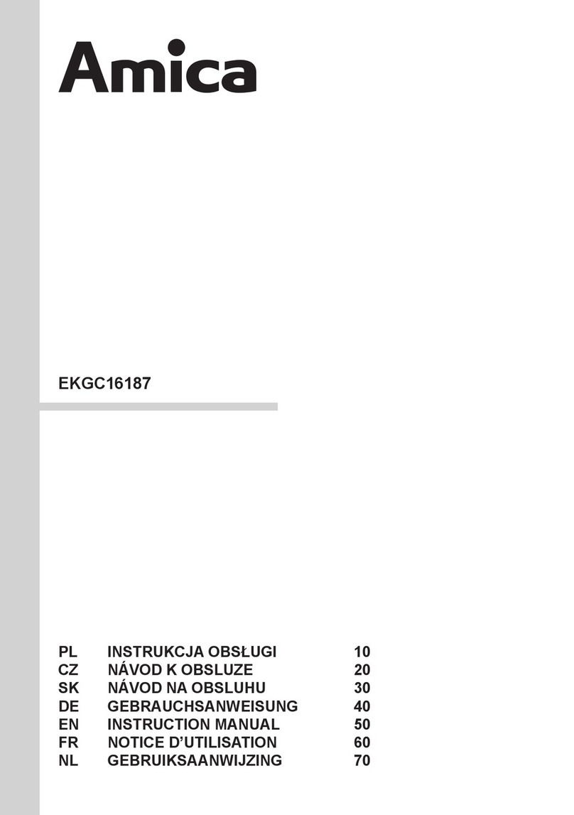 Amica EKGC16187 User manual