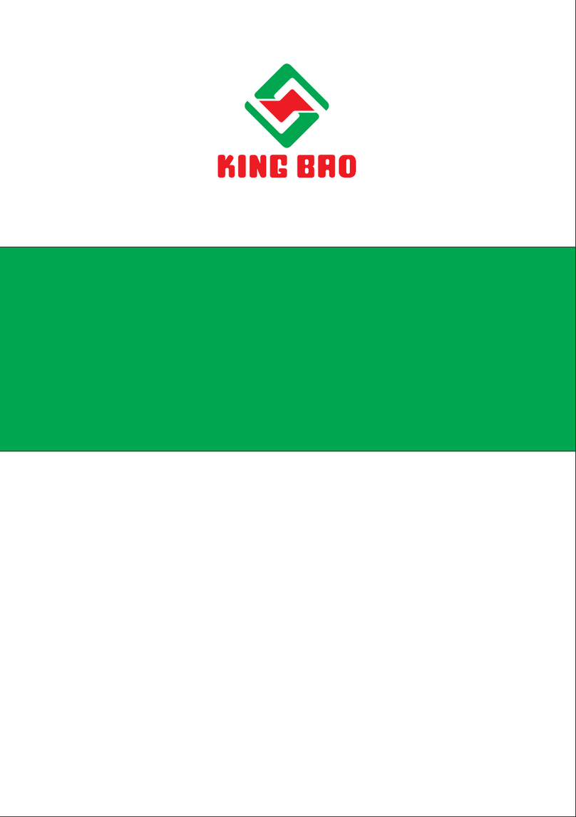 KING BAO KBTW Series user manual
