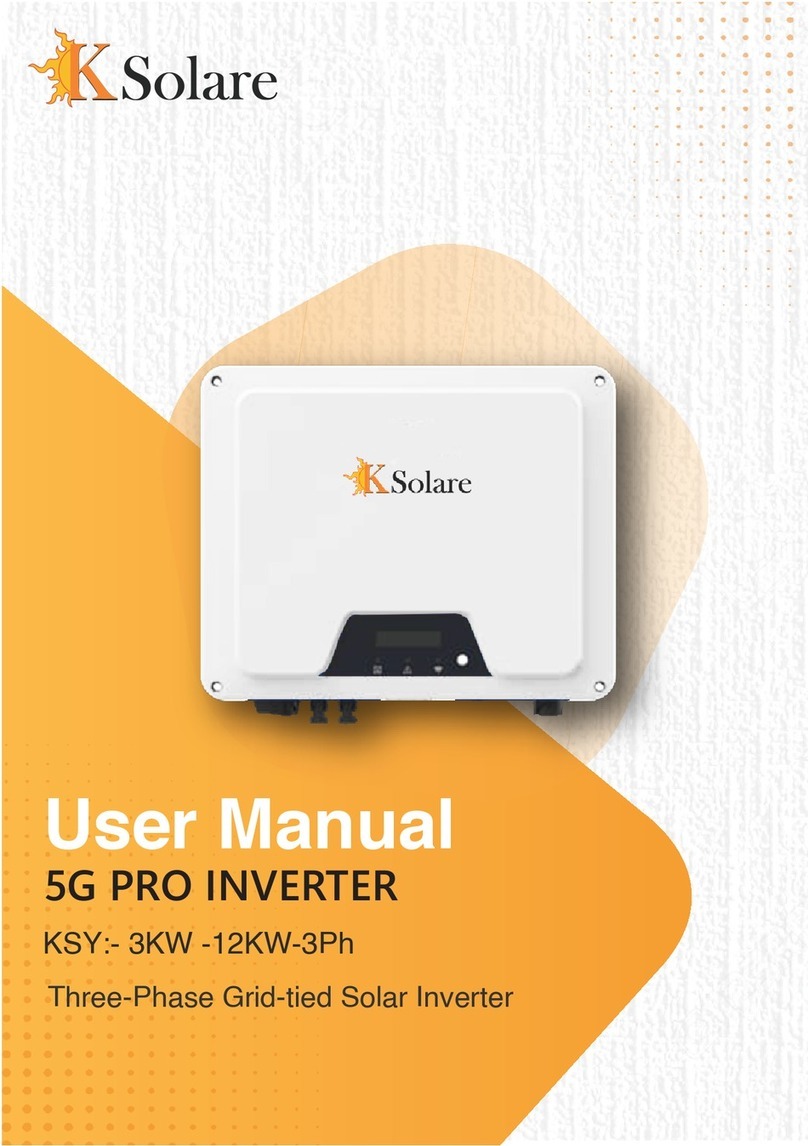 KSolare KSY-3000 user manual