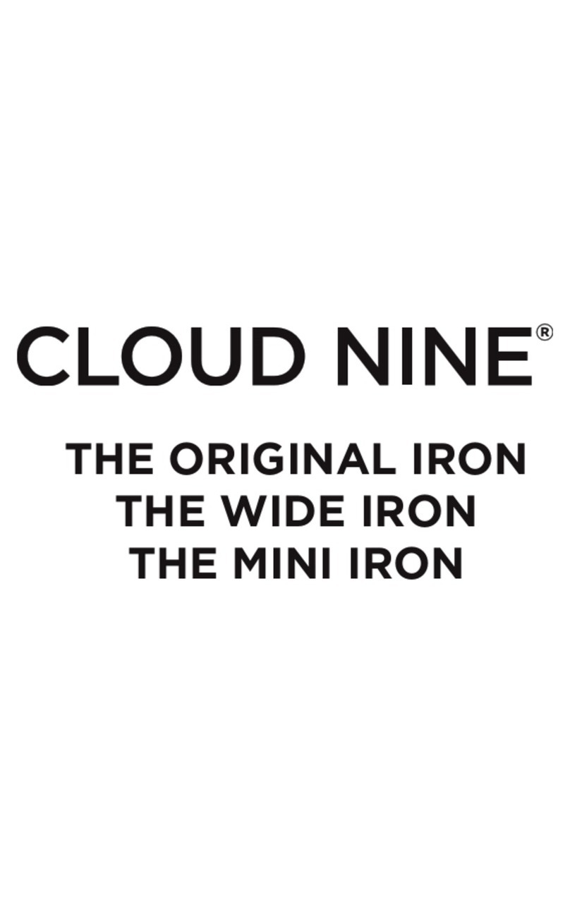 Cloud Nine THE ORIGINAL IRON manual