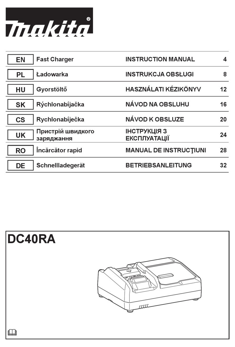 Makita DC40RA instruction manual