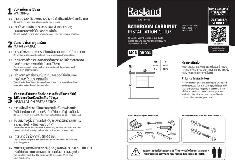 Rasland MCB-DK001 installation guide