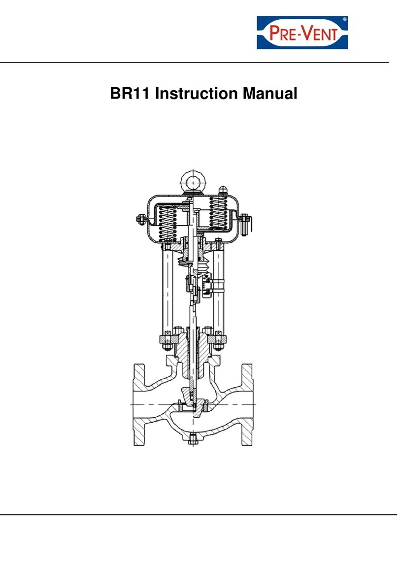 preVent BR11 instruction manual