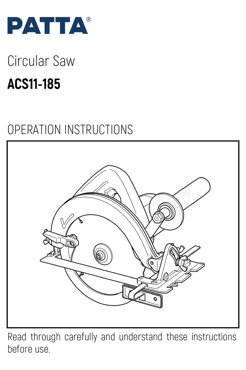 PATTA ACS11-185 Operation instructions