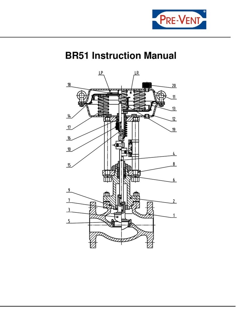 preVent BR51 instruction manual
