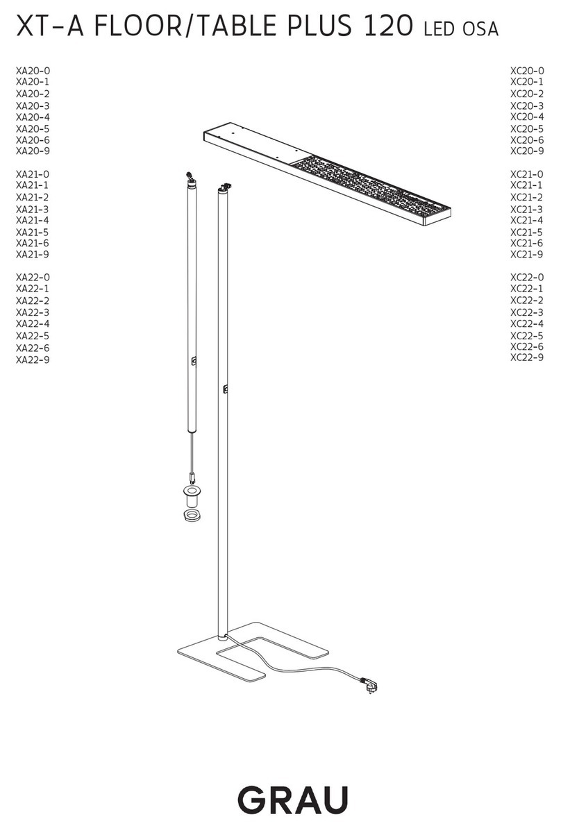 GRAU XT-A FLOOR PLUS 120 User manual