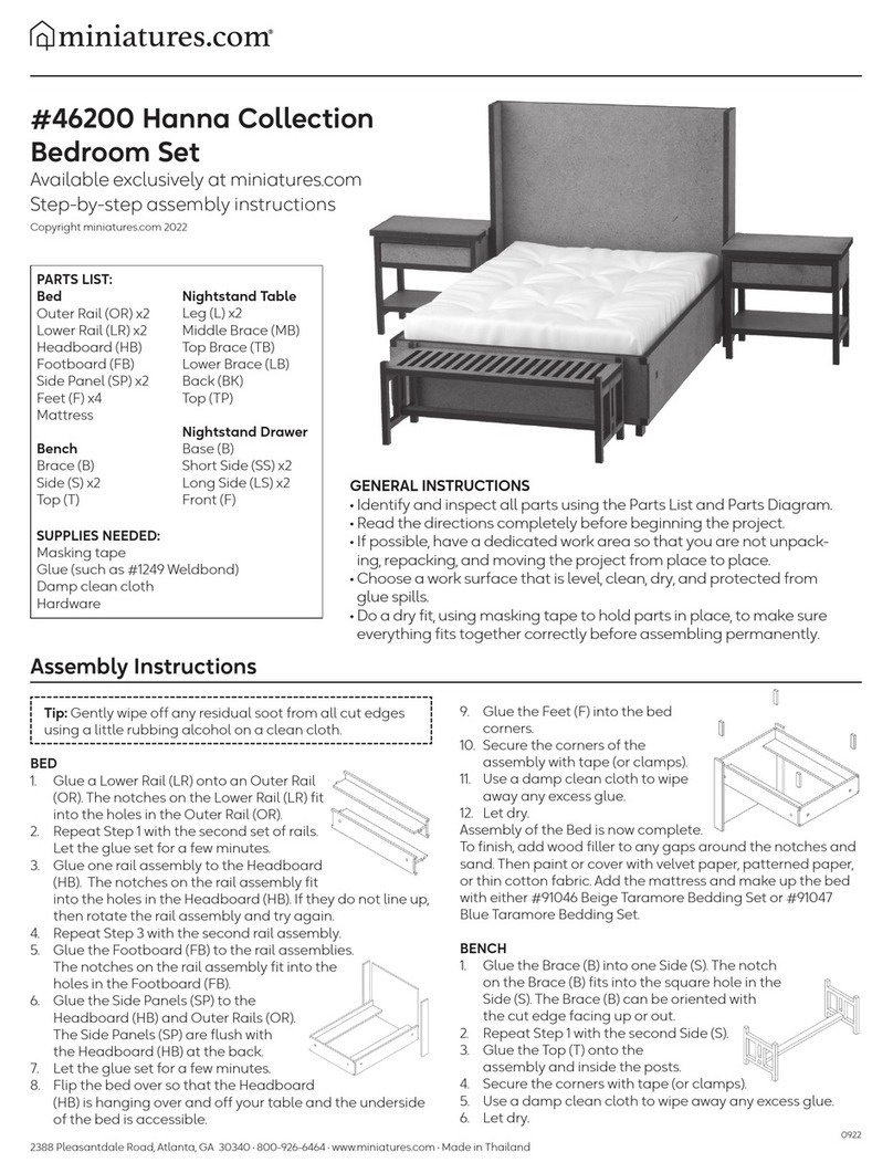 Miniatures Hanna 46200 manual