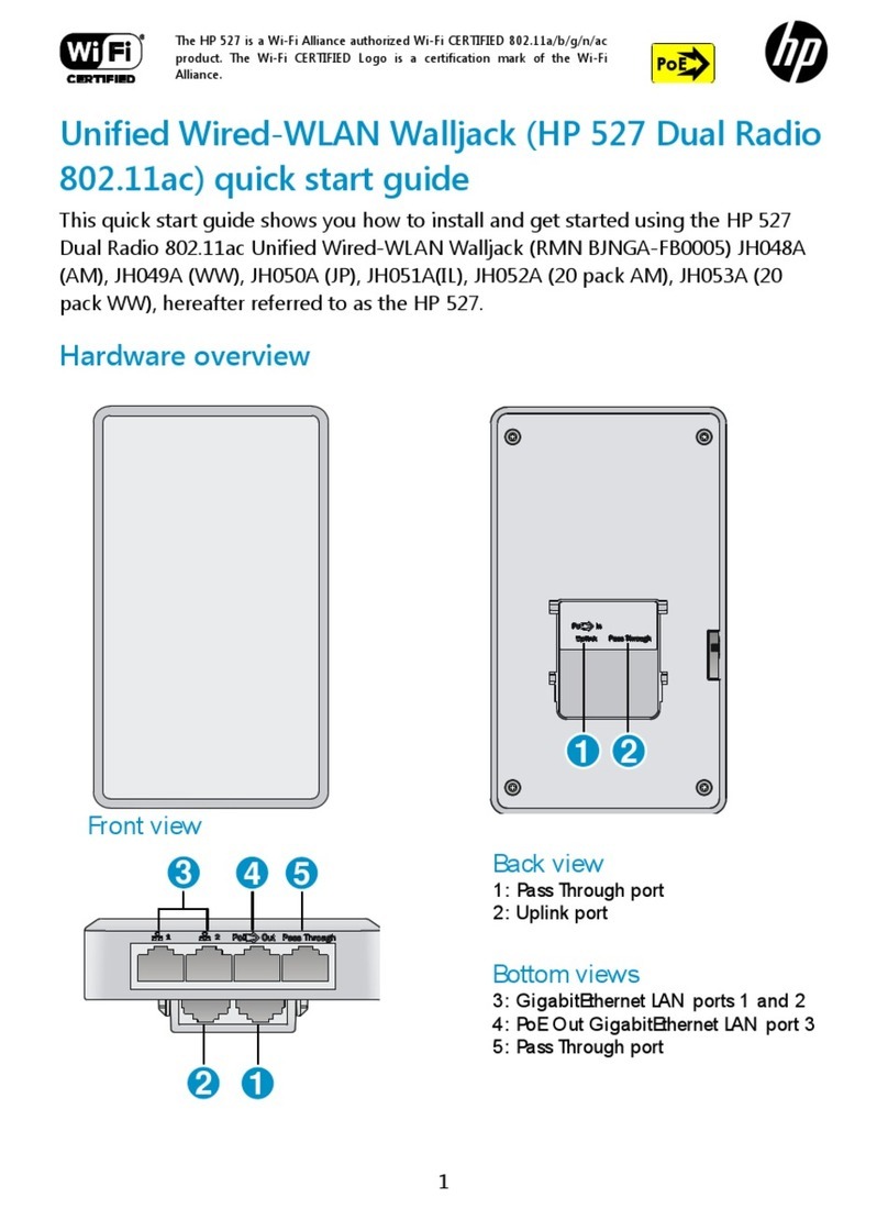 HP 527 quick start guide