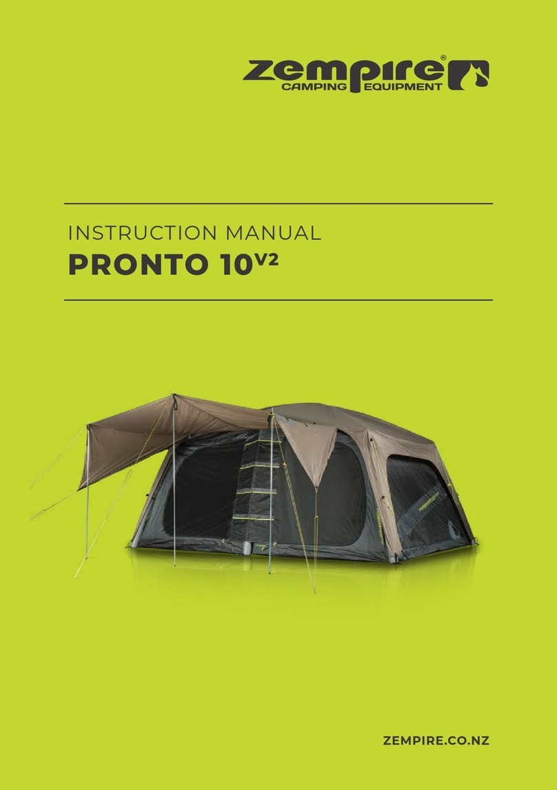 Zempire PRONTO 10V2 instruction manual