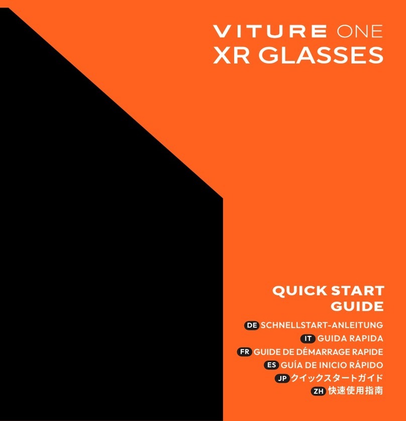 VITURE ONE XR GLASSES quick start guide