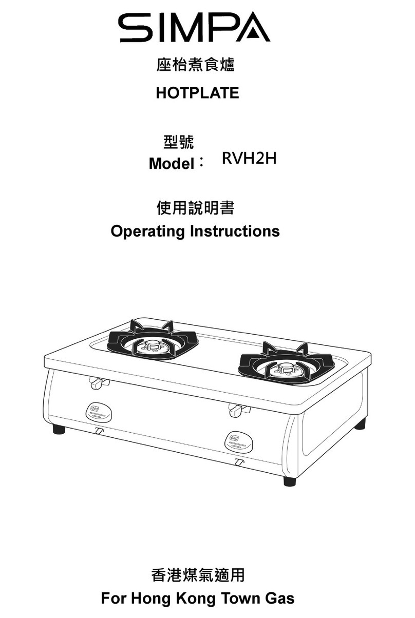 SIMPA RVH2H operating instructions SIMPA RVH2H operating instructions
