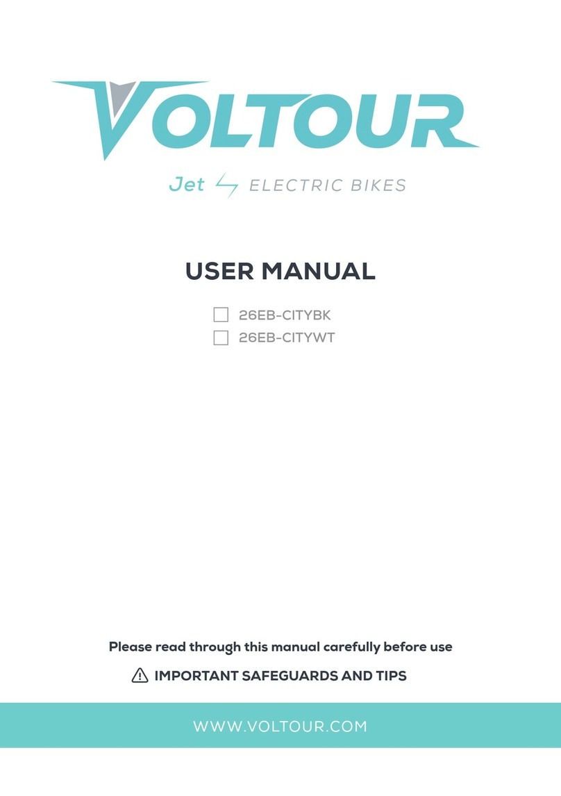 VOLTOUR Jet 26EB-CITYBK user manual