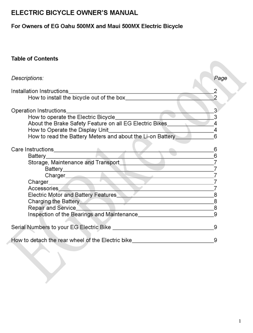 EG Oahu 500MX User manual
