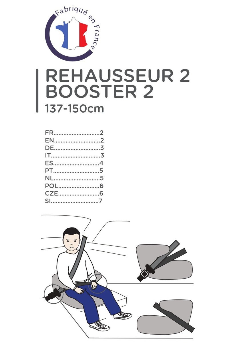 Renolux REHAUSSEUR 2 quick start guide
