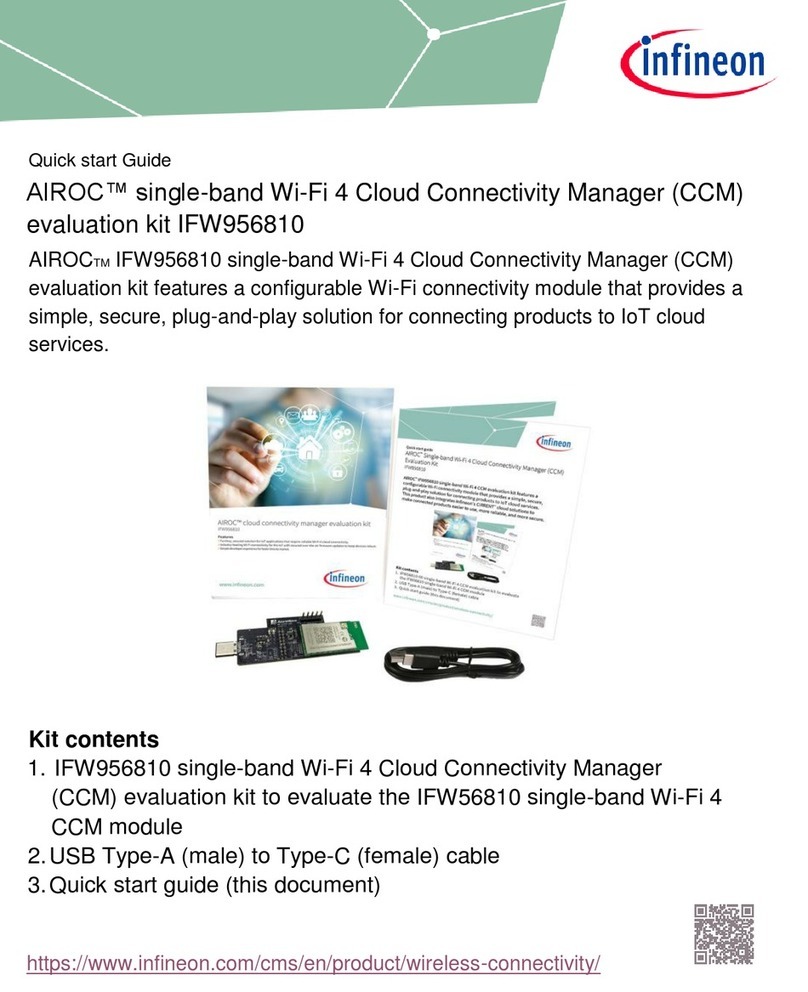 Infineon AIROC IFW956810 quick start guide