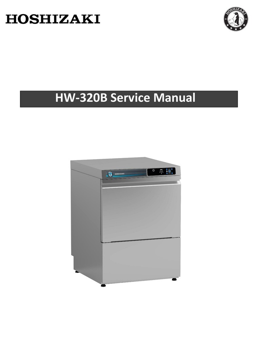 Hoshizaki HW-320B Service manual