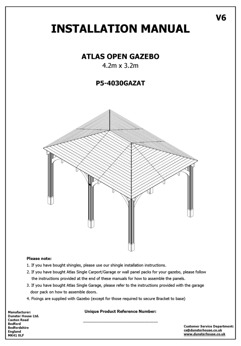 Dunster House ATLAS P5-4030GAZAT User manual