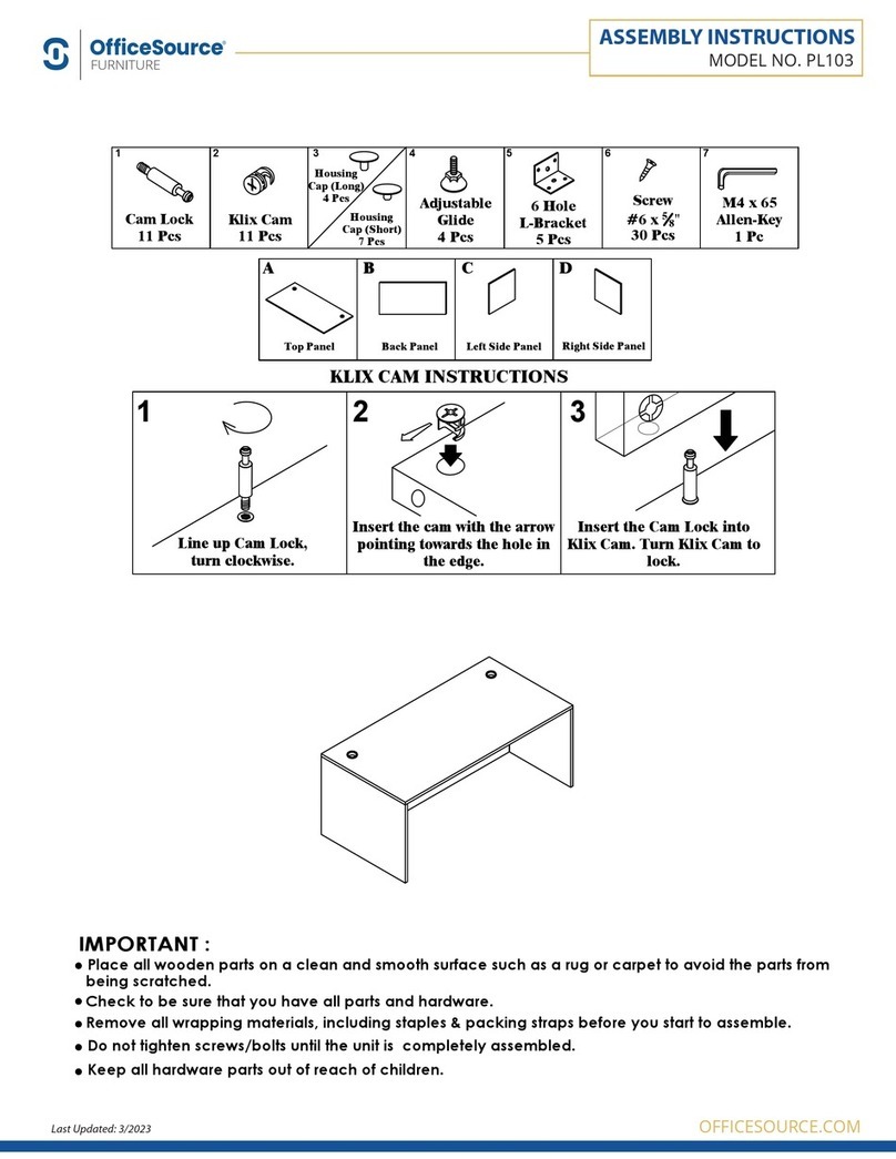 OfficeSource PL103 User manual OfficeSource PL103 User manual