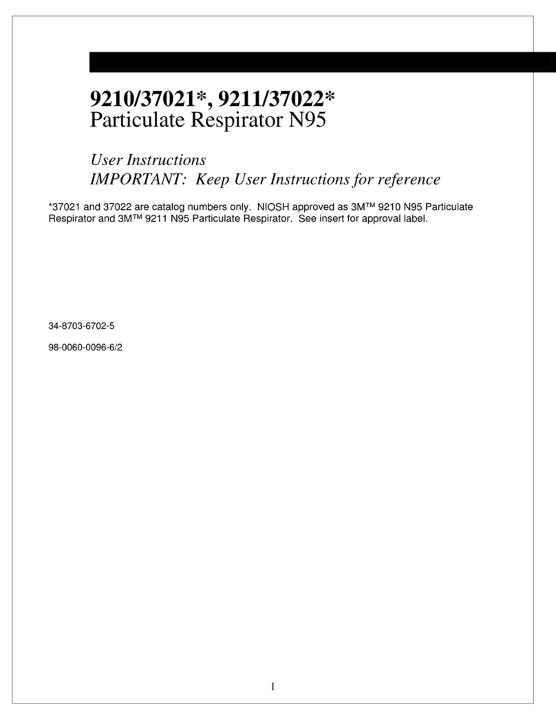 3M 9210/37021 User instructions
