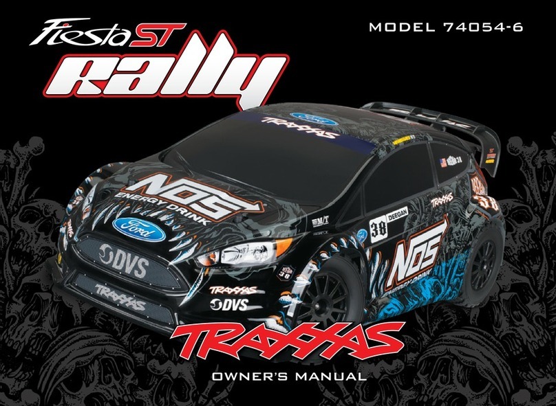 Traxxas Fiesta ST Rally 74054-6 User manual