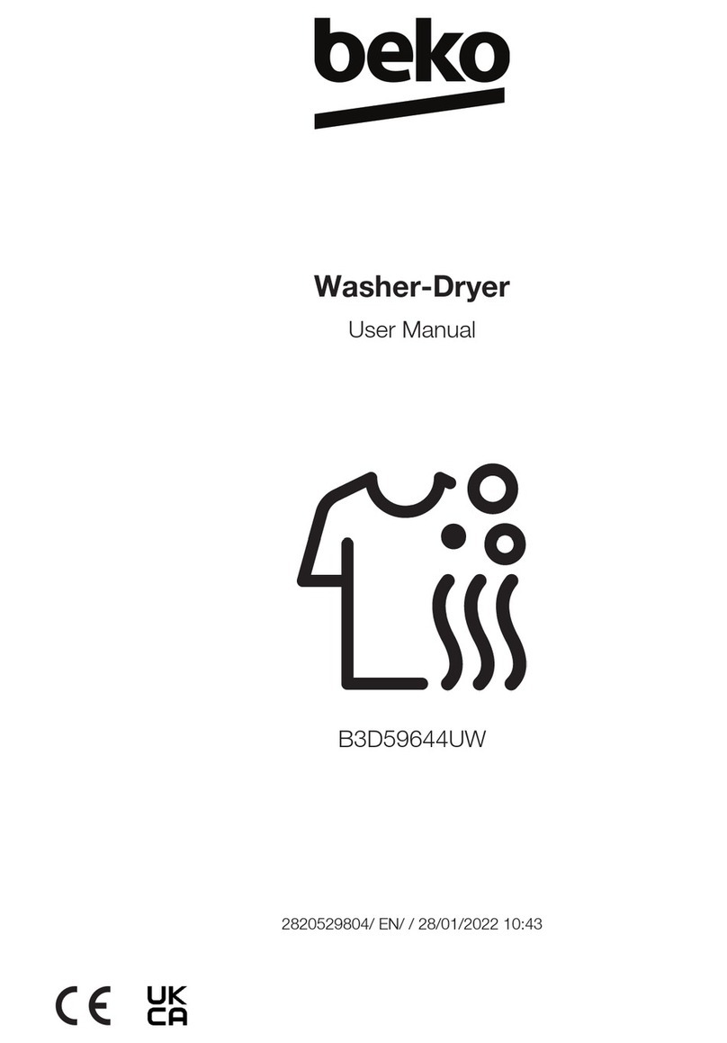 Beko B3D59644UW user manual