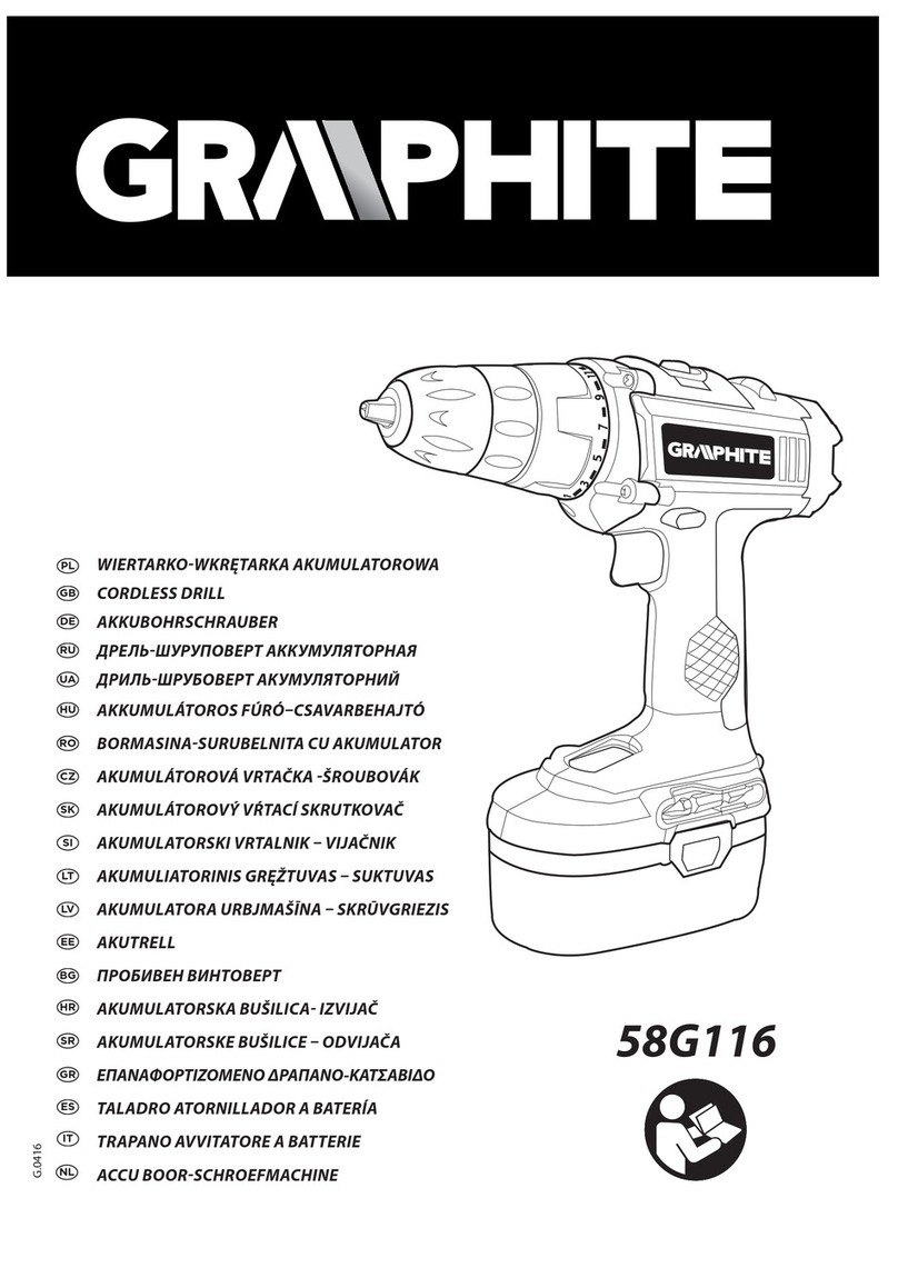Graphite 58G116 User manual