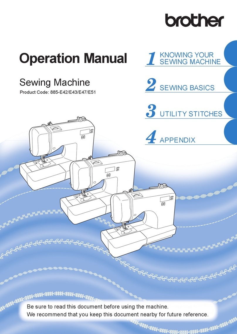 Brother 885-E47 User manual